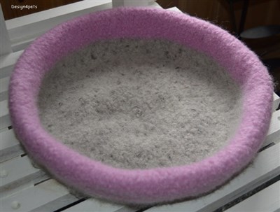 wool cat bed